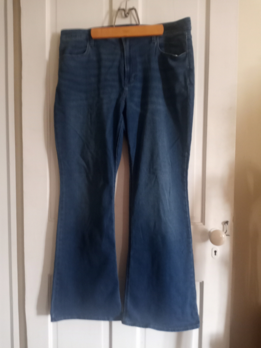 Old Navy Medium Blue Flare Jeans